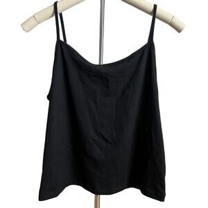 Wild Fable Women's Black Slim Fit Cropped Cami Tank Top - Size XXL - NWT